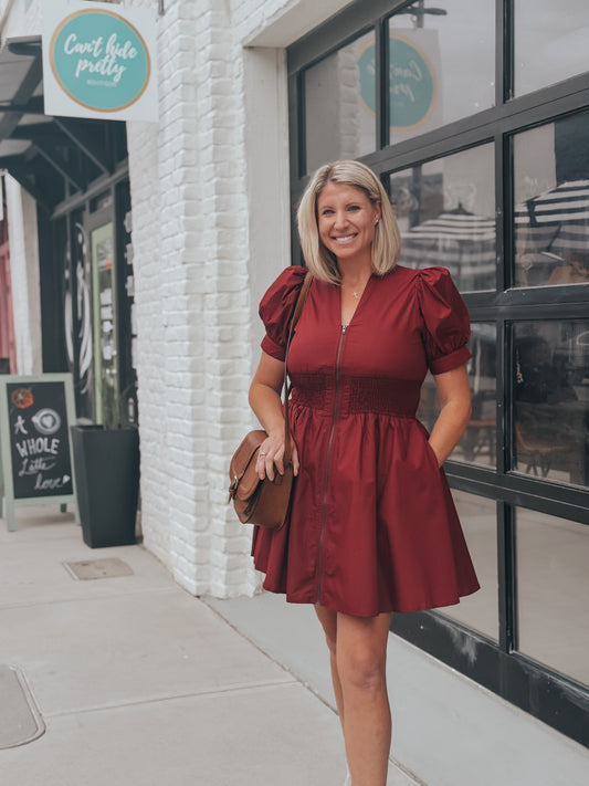 Alyssa Zip Dress