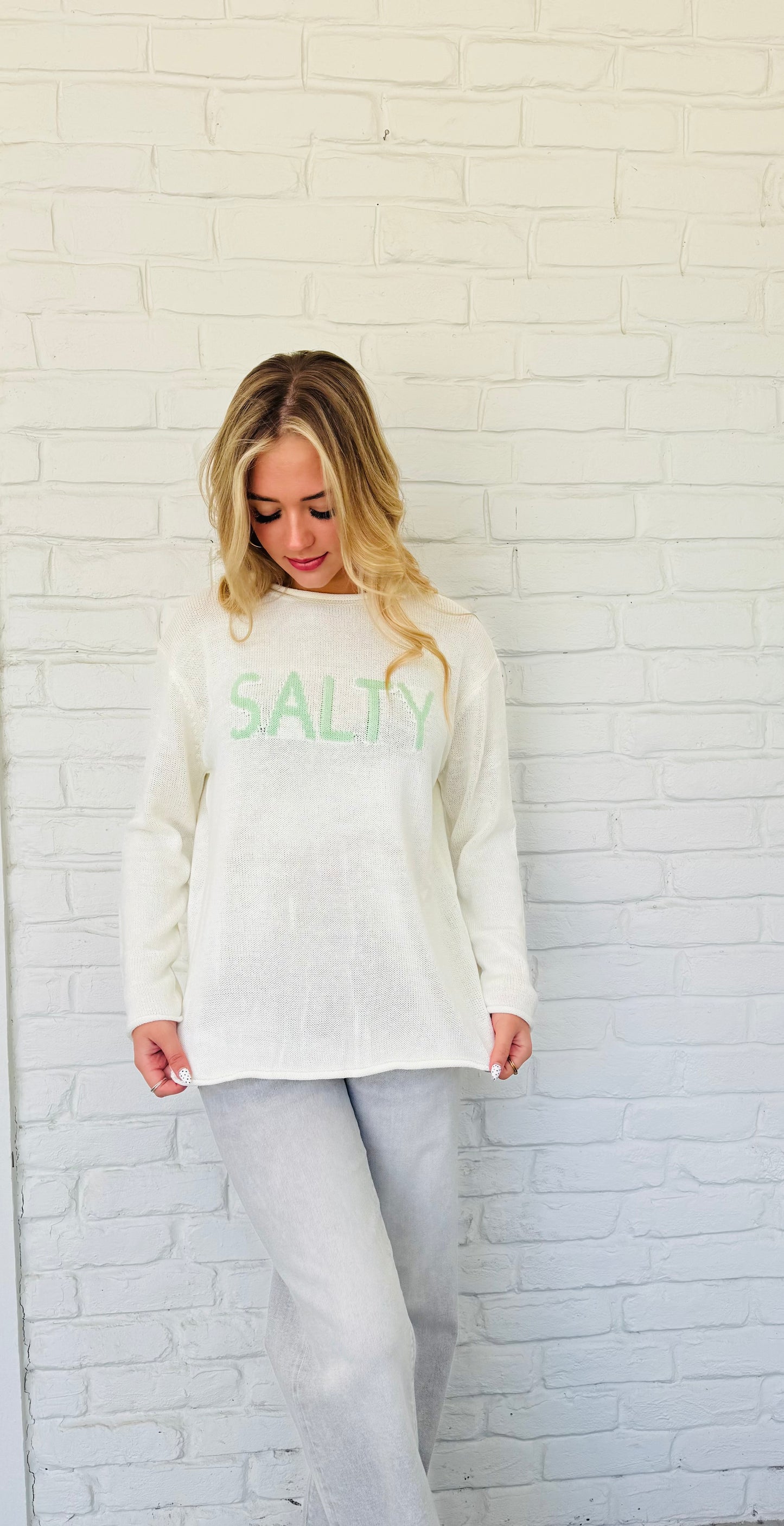 Salty Light Weight Sweater