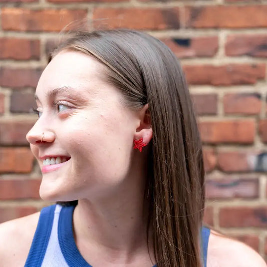 Liberty Star Studs ( two color options)
