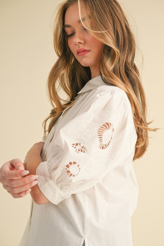 Camilla Button down Top