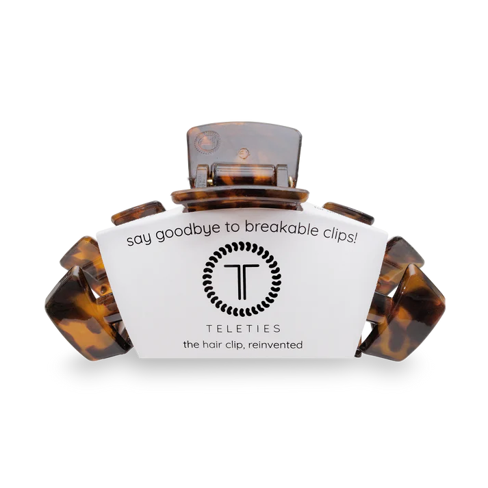 Tortoise Classic Large Claw Clip - TELETIES