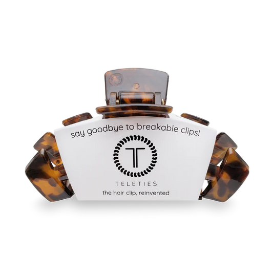 Tortoise Classic Large Claw Clip - TELETIES