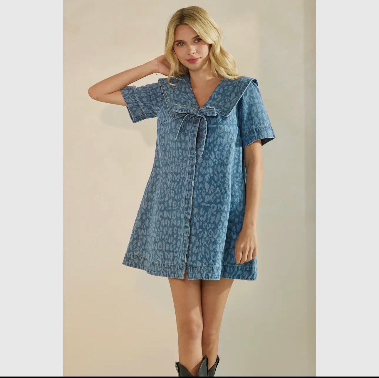 The Abby Denim Dress