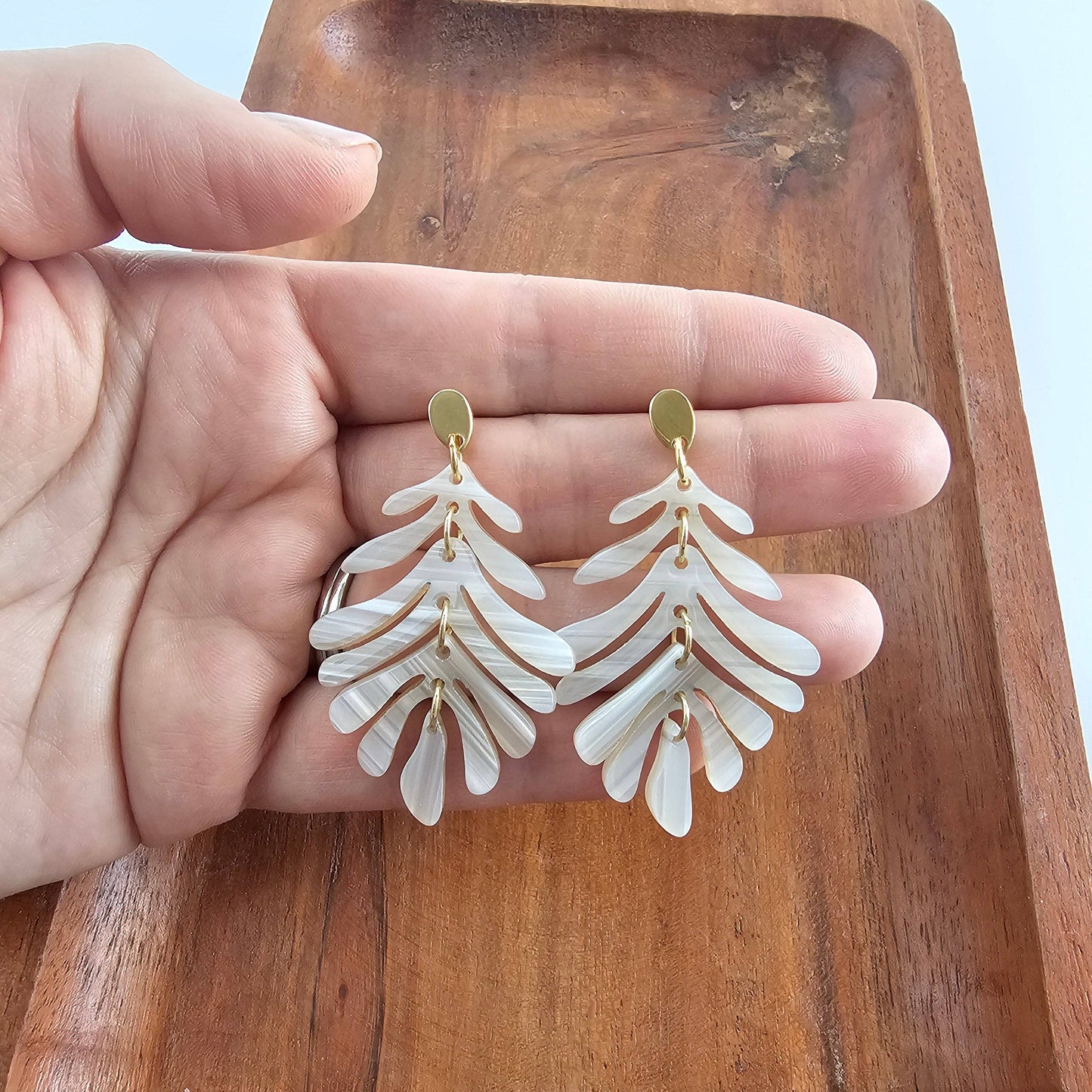 Petite Palm Earrings