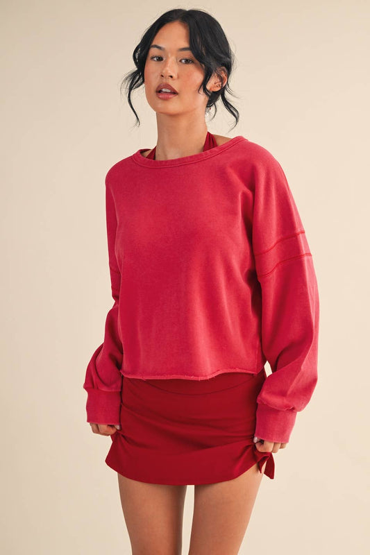 Mineral Wash Pullover