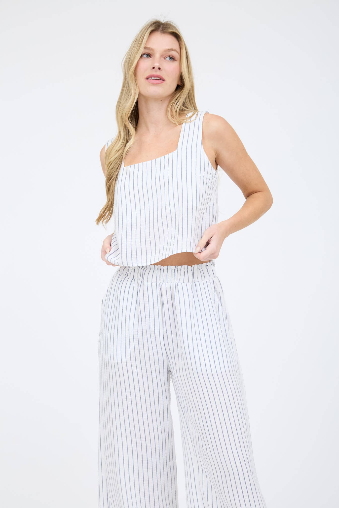 Saylor Pinstripe Set