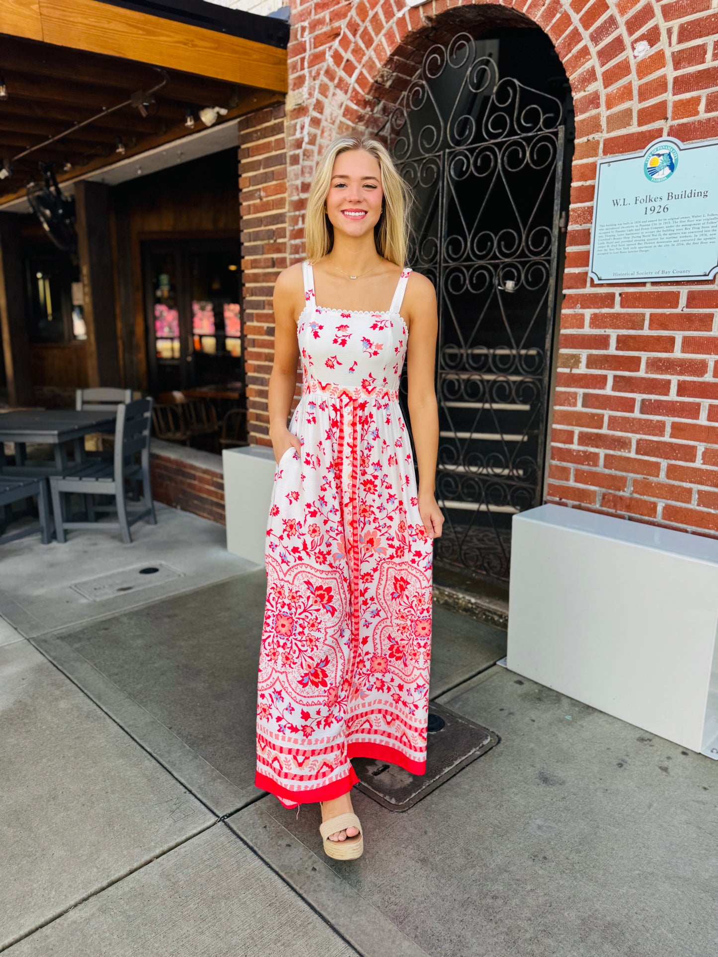 Yacht Club Maxi Dress