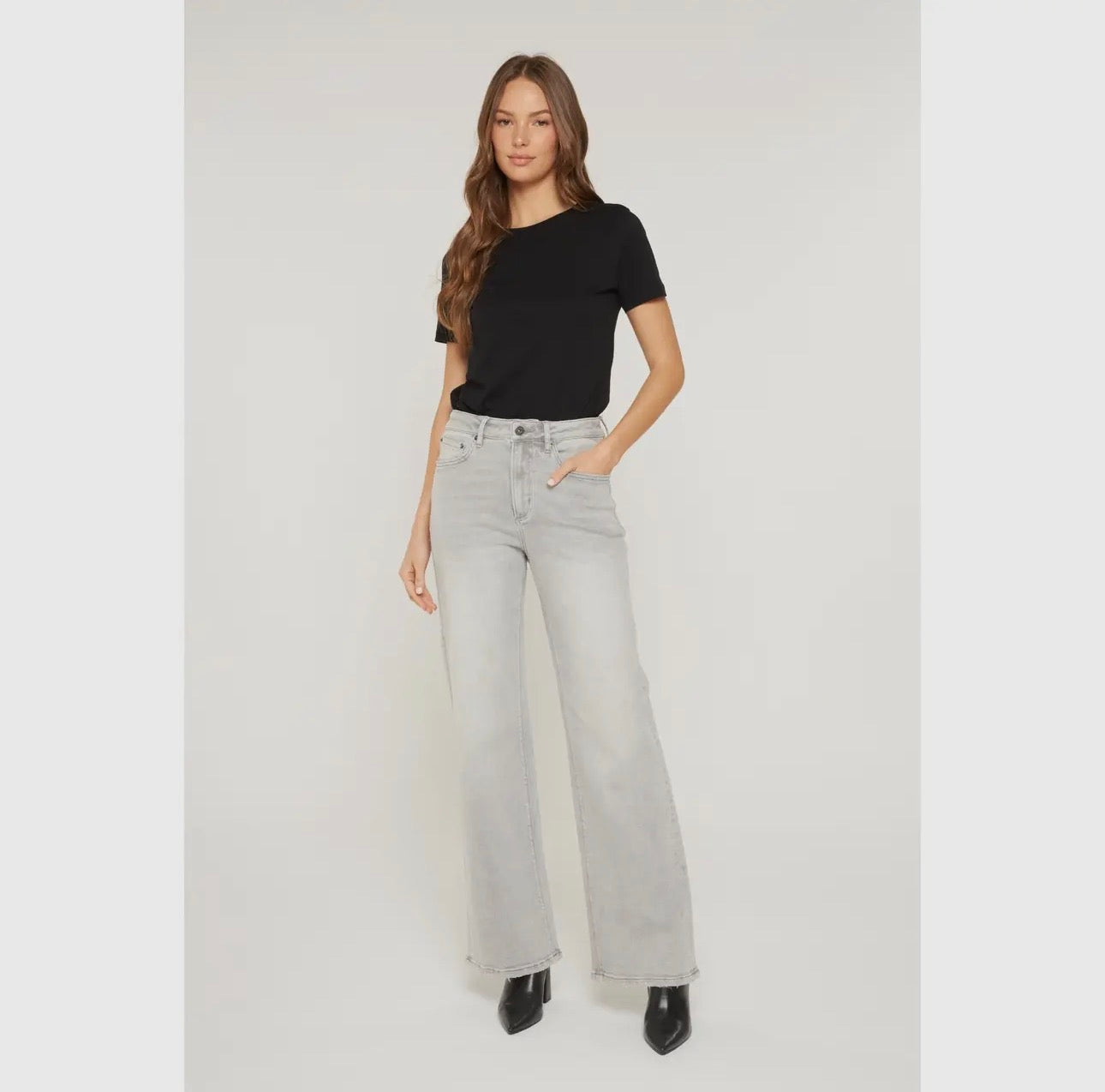 Grey Cloud Mica Jeans