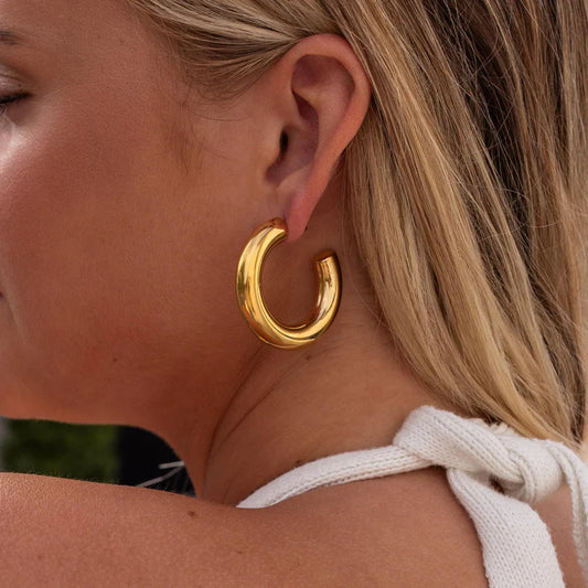 Jolie Gold Hoops- ALCO