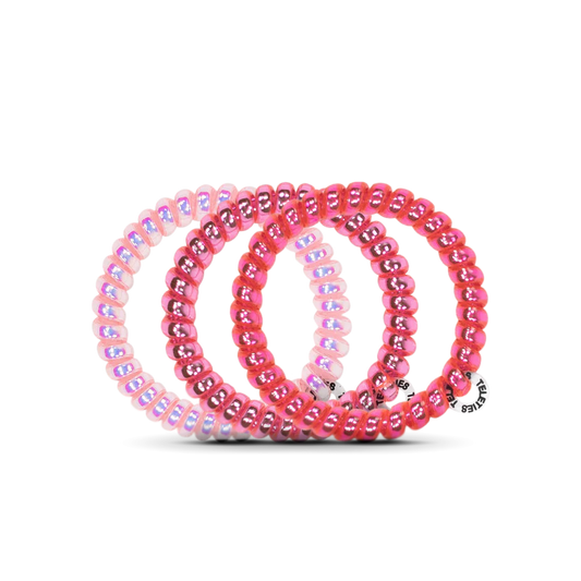 Think Pink Hair Ties - TELETIES