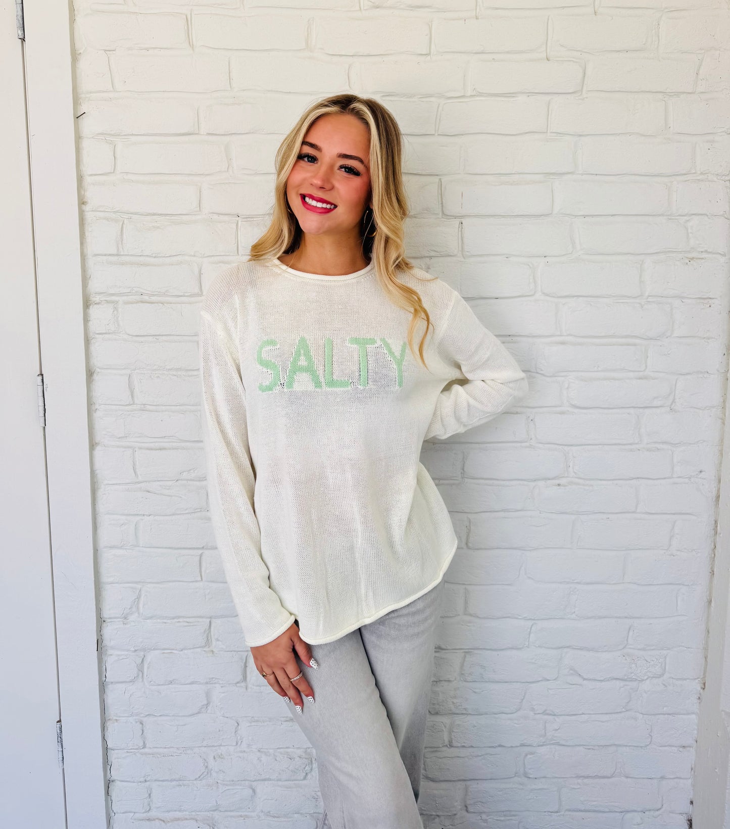 Salty Light Weight Sweater
