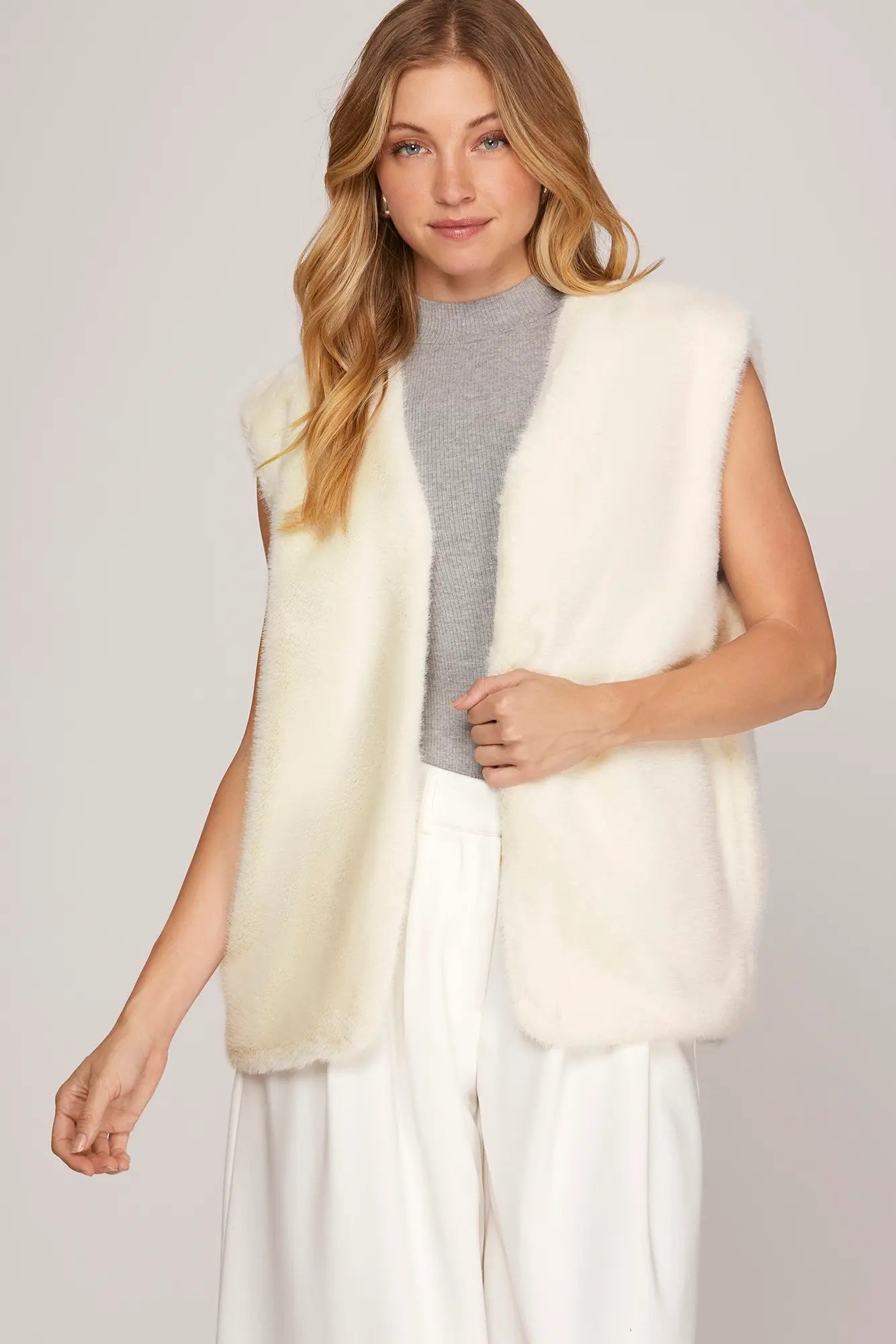 Faux Fur Vest