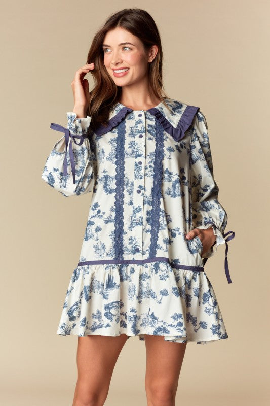 Eloise Collar Mini Dress