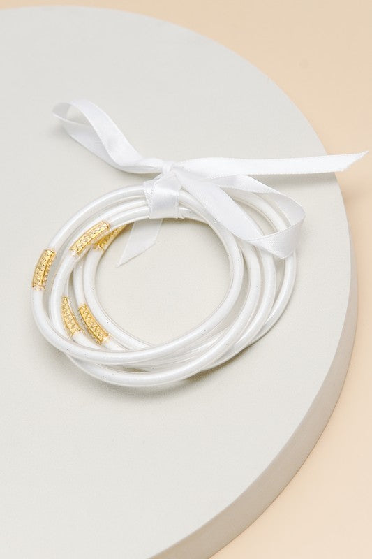 Jelly Tube inspired Bracelet Set