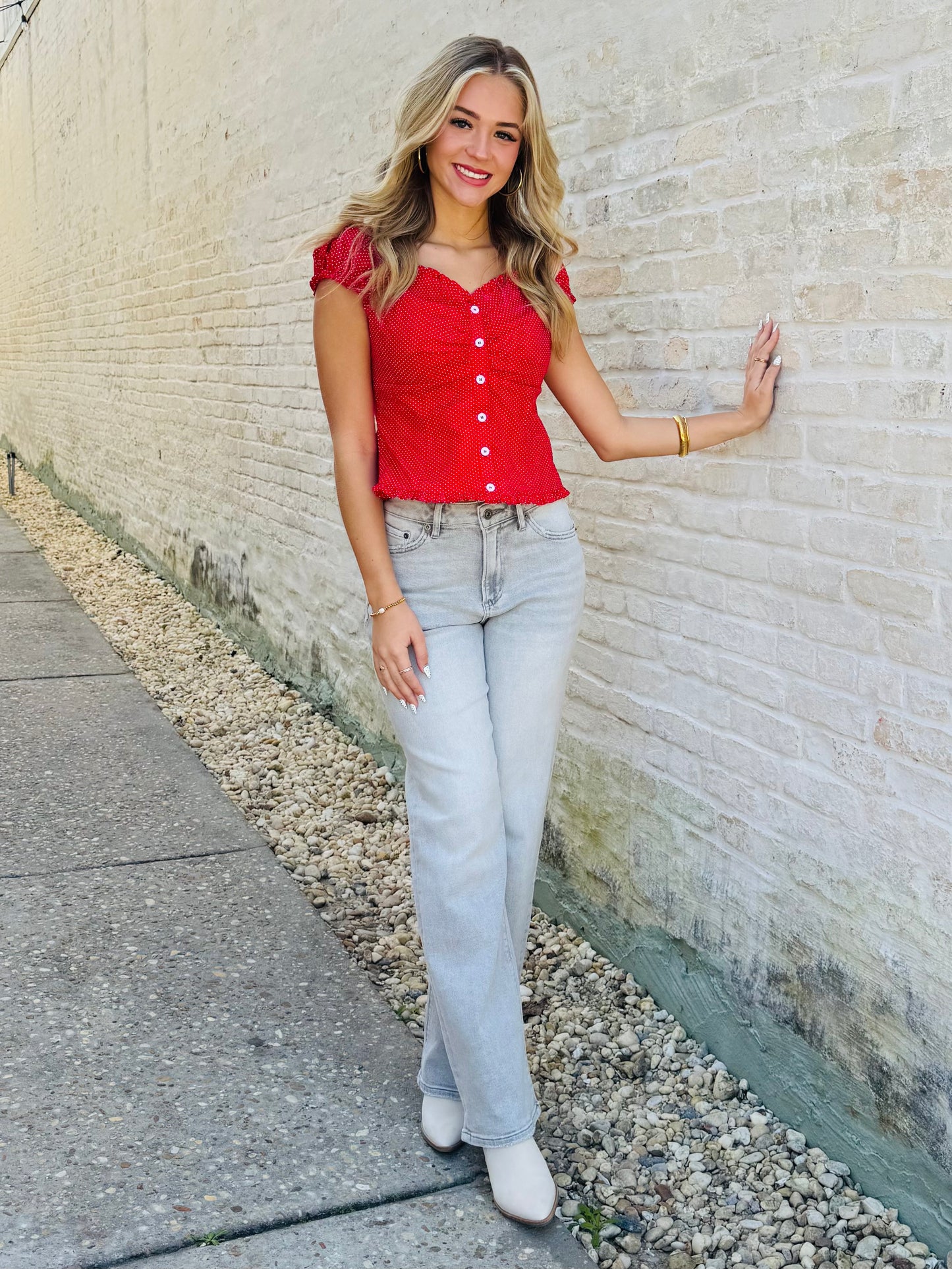 Grey Cloud Mica Jeans