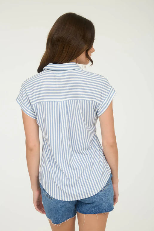 Coastal Button Down Top