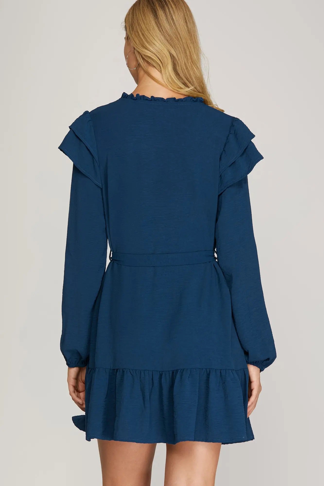 Addison Long Sleeve Mini Dress