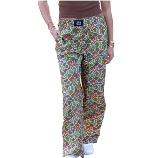 Camo Lulu Mac Boxer Pant-2 Colors