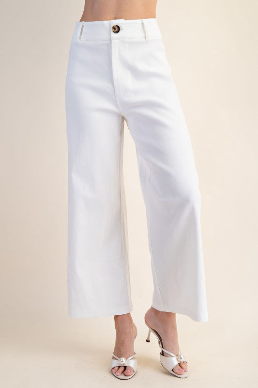 Classic Look Cropped Pant