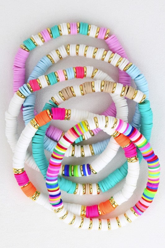 Clay Vacay Bracelets