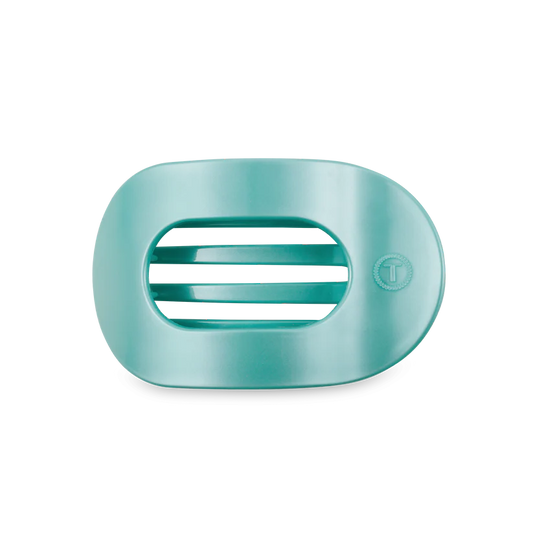 Totally Turquoise Flat Round Clip - TELETIES
