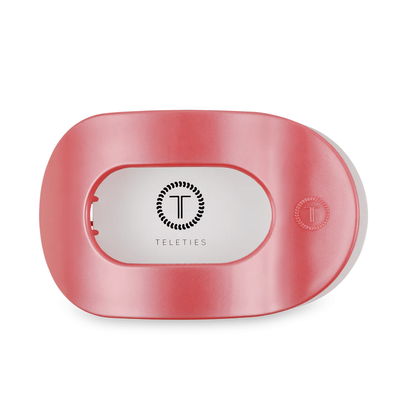 Calming Coral Flat Round Clip - TELETIES