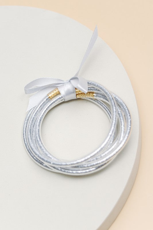 Jelly Tube inspired Bracelet Set