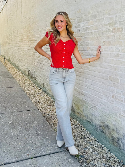 Grey Cloud Mica Jeans