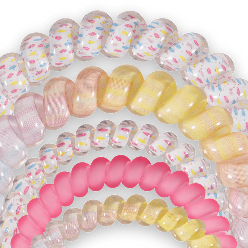 Don’t Worry Be Happy Mixed Hair Ties - TELETIES