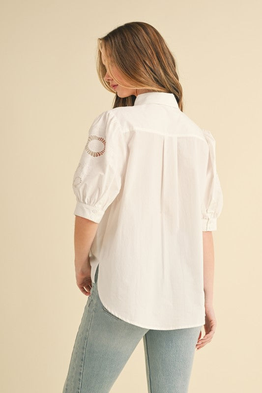 Camilla Button down Top