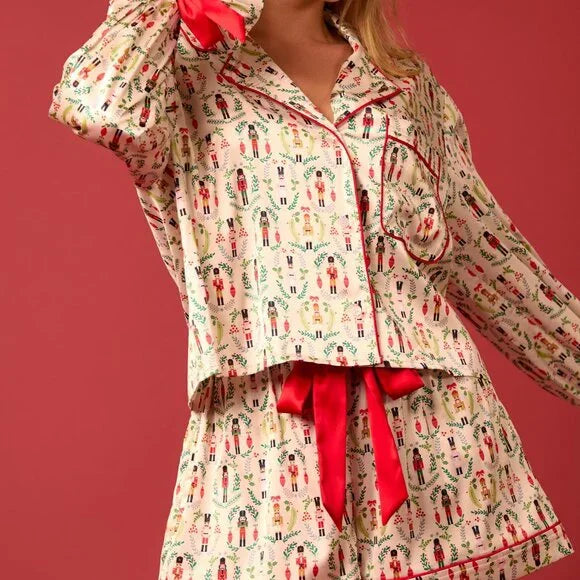 Nutcracker Satin Pjs