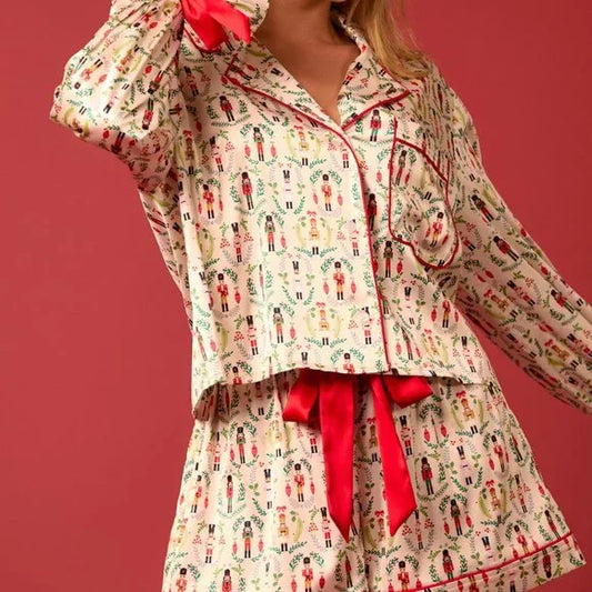 Nutcracker Satin Pjs