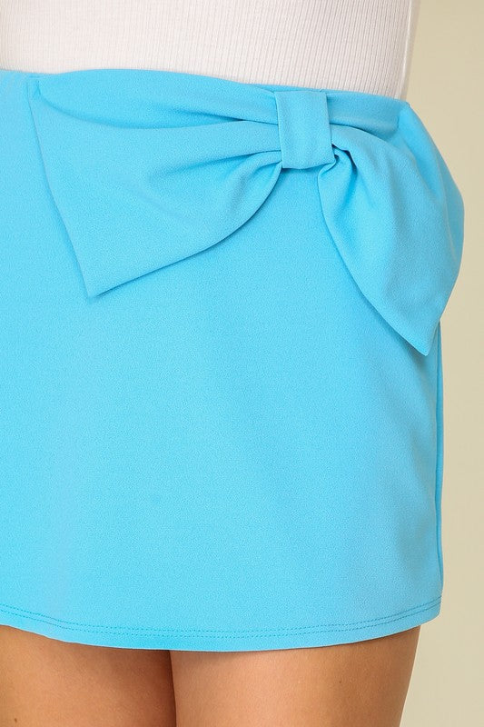 Nora Bow Skort - Multiple Color Options