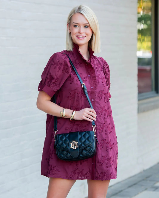 Griffin Crossbody Bag Black