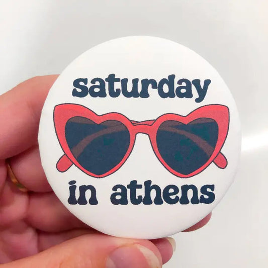 Saturday in Athens Sunnies Button