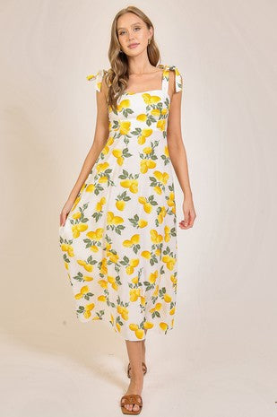 Lemon Maxi Dress