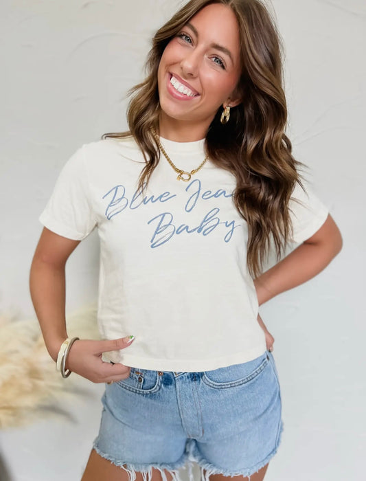 Blue Jean Baby Tee