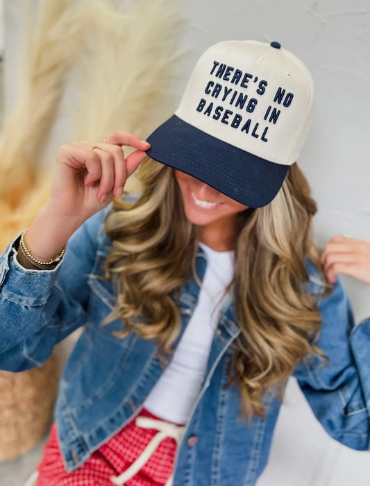 No Crying in Baseball Hat