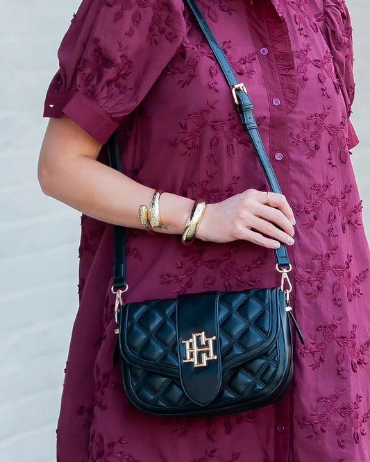 Griffin Crossbody Bag Black