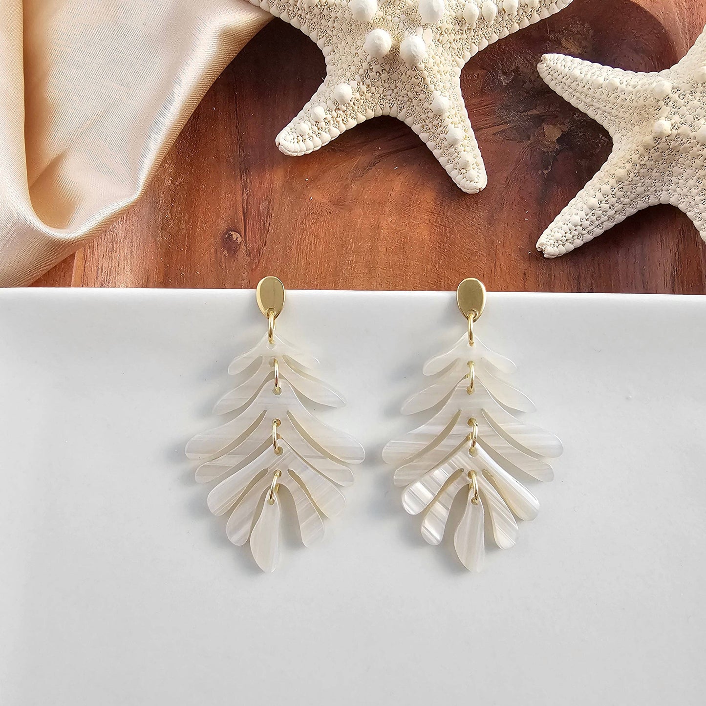 Petite Palm Earrings