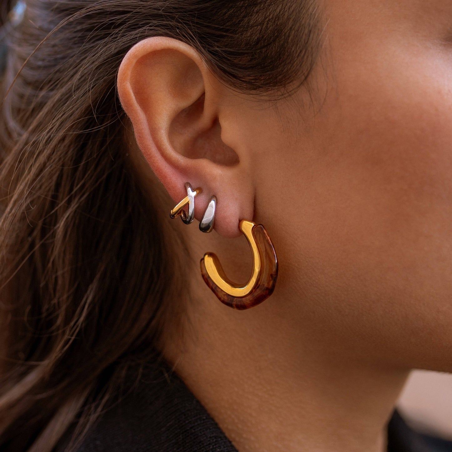 Amber Earrings- ALCO