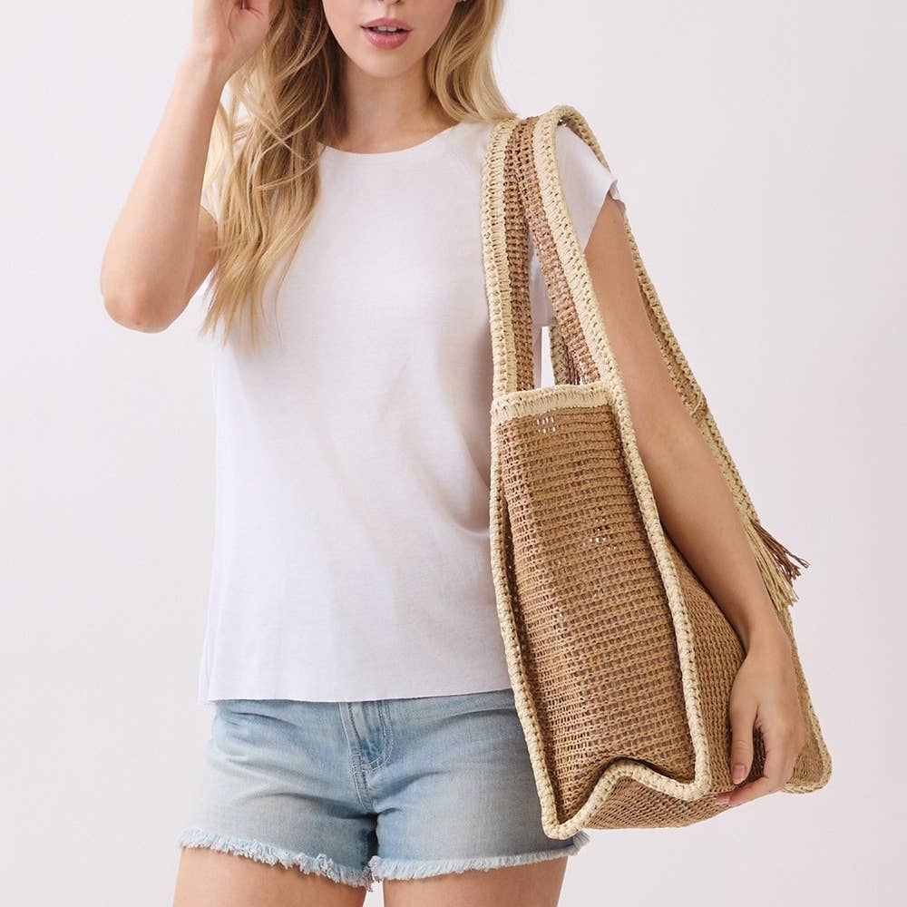 Essential Straw Tote Bag