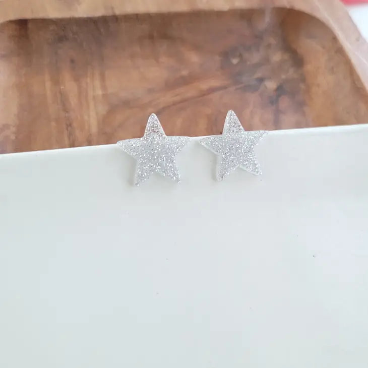 Liberty Star Studs ( two color options)