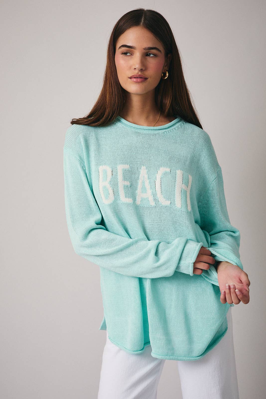 Mint to Beach Sweater