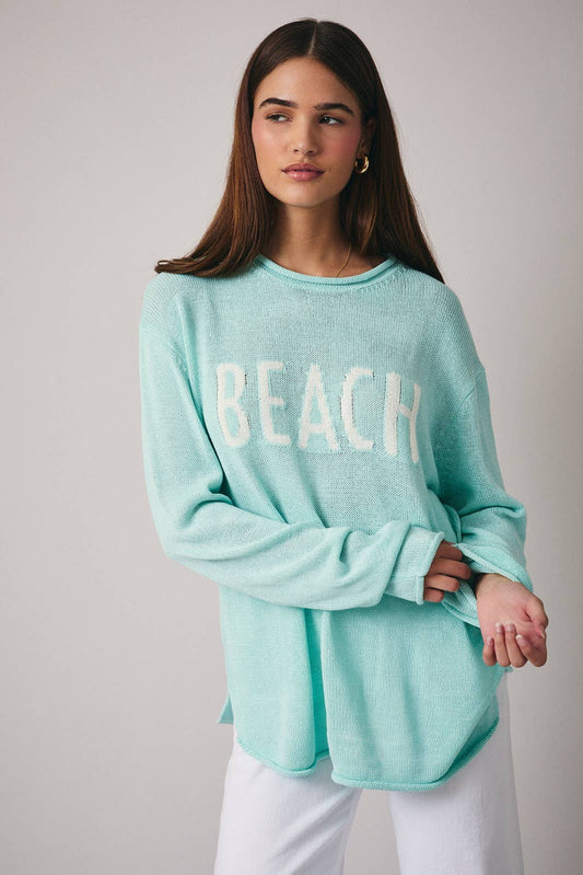 Mint to Beach Sweater