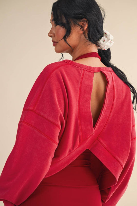 Mineral Wash Pullover