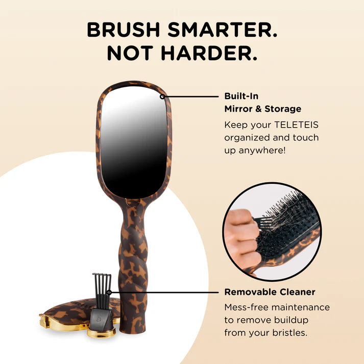 Boar Bristle Hair Brush - TELETIES