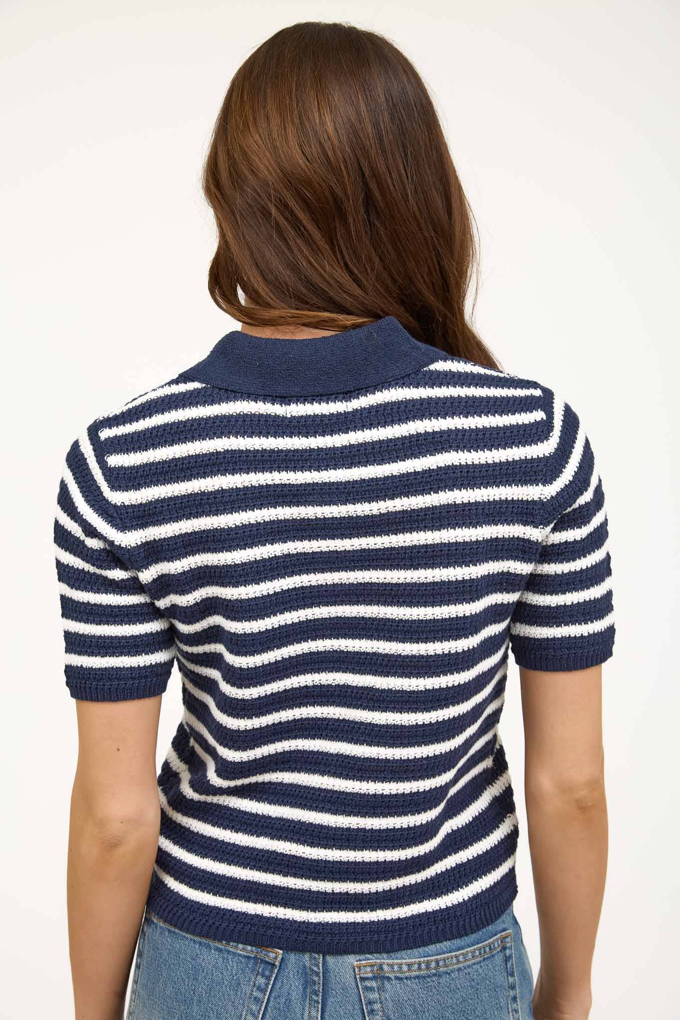Emory Polo Sweater Top