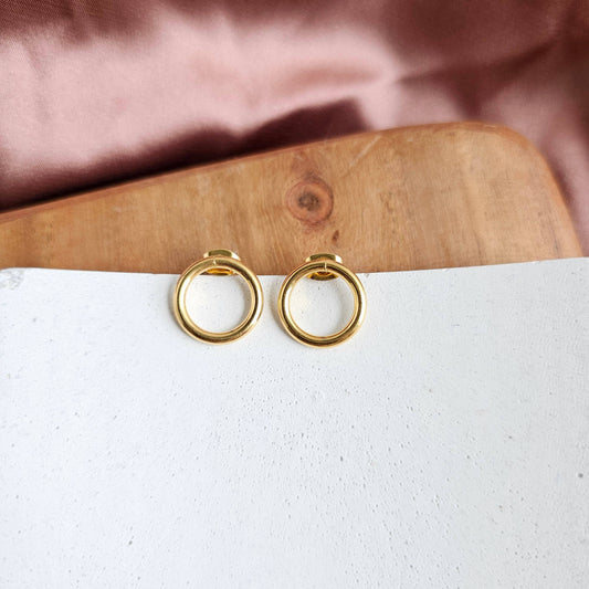 Oriana Studs- Gold