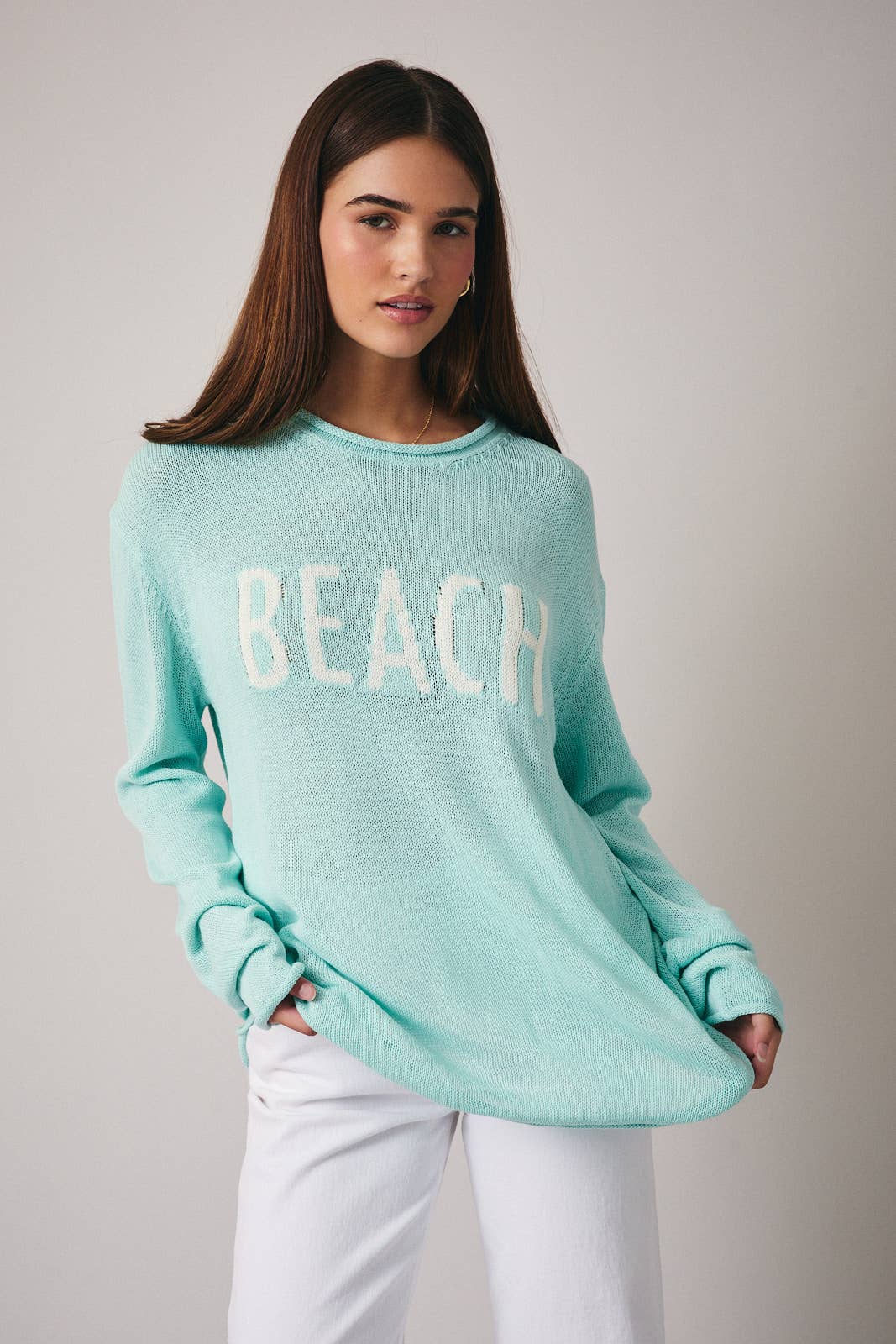 Mint to Beach Sweater